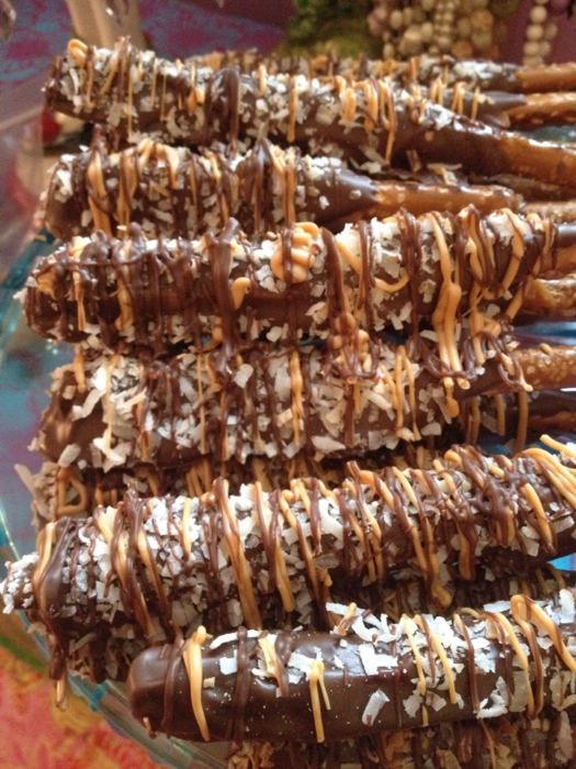 6 Layer Chocolate Coverd Pretzels by haute Tramp