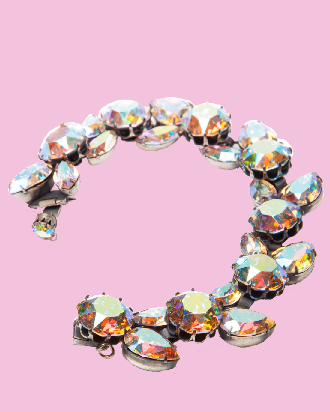 Silver Sparkle Va Va Voom Vendome Bracelet, circa 1950's